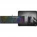 Teclado Kit Gamer Corsair K60 RGB Pro + Mouse Corsair Harpoon RGB Pro + Mousepad Corsair MM300 - Preto (Ingles)