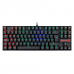 Teclado Redragon K552 Black RGB Kumara PT