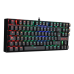 Teclado Redragon K552-KP Kumara Black Rainbow PT