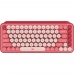 Teclado Sem Fio Logitech Pop Keys - Heartbreaker Rose (Ingles) (920-010709)
