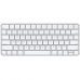 Teclado Sem Fio Apple Magic Keyboard With Touch Id A2449 MK293LL Ingles com Bluetooth - Prata