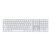Teclado Apple Magic Keyboard MK2C3LL/A - Sem Fio - Ingles - Impressao Digital - Prata