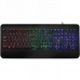 Teclado Mtek KB-7701LR Portugues USB com Backlight Rainbow - Preto