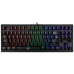 Teclado Gamer Mecanico Flakes Power Hyper Power FLKTM002 Ingles USB com Backlight - Preto