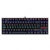 Teclado Gamer Redragon Kumara / Mecanico / Switch Red - Preto (K552RGB-1-SP/K552RGB-1R-SP)
