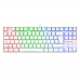 Teclado Gamer Redragon Kumara K552W RGB - Branco (Ingles)