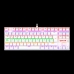 Teclado Gamer Redragon Kumura Rainbow K552W-KR-SP LED - Branco