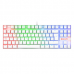 Teclado Redragon K552W Kumara White RGB PT