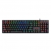 Teclado Gamer Redragon K589RGB-SP Shrapnel / RGB / Switch Blue - Preto