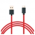 Cabo Xiaomi 1.0M USB-A/USB-C Braided Vermelho - 18863 SJV4110GL SJX10ZM
