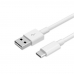 Cabo Xiaomi Mi 1.0M USB-A/USB-C White BHR4422GL-28975-SJX14ZM - BHR4422GL-28975-SJX14ZM