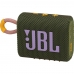 Caixa de Som Portatil JBL Go 3 - Verde