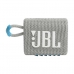 Caixa de Som Portatil JBL Go 3 Eco / Bluetooth - Branco
