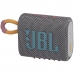 Caixa de som Speaker JBL Go 3 4.2 Watts RMS com Bluetooth - Cinza/Rosa