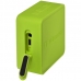 Caixa de som Speaker Nakamichi Cubebox 5 Watts /Auxiliar - Verde Claro
