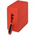 Caixa de som Speaker Nakamichi Cubebox 5 Watts /Auxiliar - Vermelho