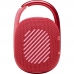 Caixa de Som Portatil JBL Clip 4 - Vermelho