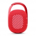 Caixa de som Speaker JBL Clip 4 Bluetooth 5W Vermelho IP67 - JBLCLIP4REDAM