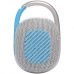 Caixa de som Speaker JBL Clip 4 Eco 5 Watts RMS com Bluetooth - Branco