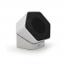Caixa de som BAK Speaker BK-S237 USB/ Gir/ CNT/ LED/ TF/ Branco