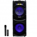 Caixa de Som Megastar SPADJ1566BT 2 de 15" 80.000 Watts P.M.P.O e USB Bivolt - Preta