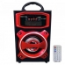 Caixa de Som Mega Star HY-1105BT BT/USB Red