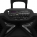 Caixa de Som Karaoke Megastar SPA155BTE 15" 3.000 Watts P.M.P.O /USB e Radio FM - Preta