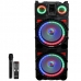 Caixa de Som Mox MO-D1552 2 de 15" 85.000 Watts P.M.P.O e USB Bivolt - Preta