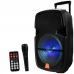 Caixa Karaoke Megastar SPA151BTE 15" 30.000 Watts P.M.P.O e Radio FM - Preta