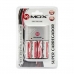 Carregador de Pilhas Mox MO-CB792 com 4 Pilhas AA de 3600MAH