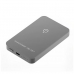 Carregador Portatil Momax Q.Mag Power 6 IP106E - 5000MAH - Tipo-C - Wireless - Cinza