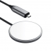 Carregador Sem Fio Satechi ST-Ucqimcm USB-C 7.5 W - Cinza Escuro