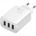 Carregador de Parede Baseus Compacto 17 W 3 X USB-A - Branco (CCXJ0201)