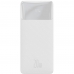Carregador Portatil Baseus Bipow LCD 20 W 10.000 Mah 2 X USB-A + USB-C + Micro USB - Branco (PPBD050002)