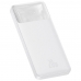 Carregador Portatil Baseus Bipow LCD 20 W 10.000 Mah 2 X USB-A + USB-C + Micro USB - Branco (PPBD050002)