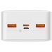 Carregador Portatil Baseus Bipow LCD 20 W 30.000 Mah 2 X USB-A + USB-C + Micro USB - Branco (PPBD050402)