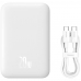 Carregador Portatil Magnetico Baseus 20 W 6.000 Mah - Branco (PPCX020102)