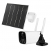 Camera de Seguranca IP ES-30-4E - HD - Painel Solar - Wi-Fi - Branco e Preto