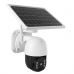 Camera de Seguranca IP Q2-300W - 1080P - Painel Solar - Wi-Fi - Branco