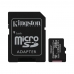 Cartao de Memoria Micro SD Kingston Canvas Select Plus Micro SDXC 256GB 100 MB/s - SDCS2/256GB