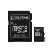 Cartão de Memória Kingston Micro SD 8GB 2X1 CLASS4