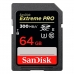 Cartao de Memoria SD Sandisk Extreme 64GB / 260MBS / C10 / U3 / 4K - (SDSDXDK-064G-GN4IN)