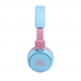 Fone de Ouvido JBL JR310BT para Criancas Bluetooth - Azul Claro/Rosa