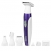Depilador Eletrico Wahl Complete Confidence 05604-348 - Facial/Corporal - Pilha AA - Branco e Roxo