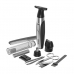 Depilador Eletrico Wahl Complete Personal Grooming Kit - Facial/Corporal - Pilha AA - Prata e Preto
