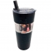 Copo Termico Hydrapeak HP-GRANDE-25-Blkleopard 739ML Preto Leopard