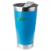 Copo Termico Ecopower EP-G011 - 500ML - com Tampa e Abridor - Celeste