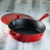Fritadeira Cuisinart CI45-30CR Ferro Fundido Esmaltado 30CM - Vermelha