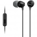 Fone de Ouvido Sony MDR-EX15AP - 3.5MM - com Microfone - Preto