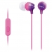 Fone de Ouvido Sony MDR-EX15AP - 3.5MM - com Microfone - Lilas
